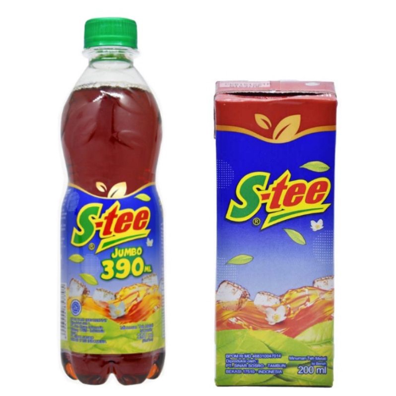 

(kirim instant) S-tee Minuman Teh Melati siap minum botol kotak - Online Fresh Mart Denpasar