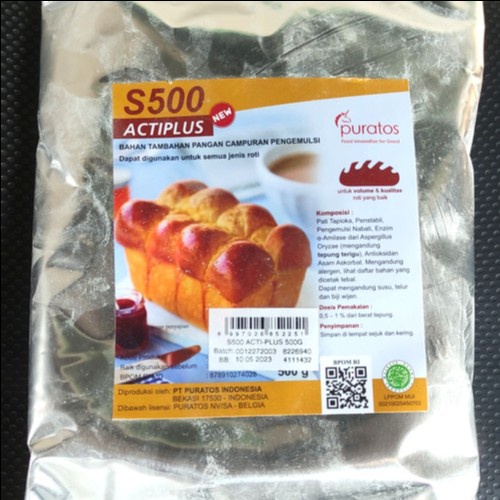 

PURATOS S500 ACTIPUS 500GR TEPUNG PEEMBUT TAMBAHAN ROTI PAIN