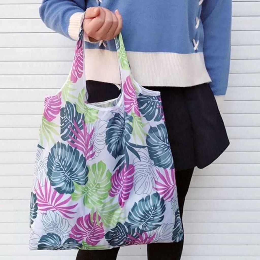 Tas Belanja Lipat Reusable Shopping Bag Poliester 190T - VK-46