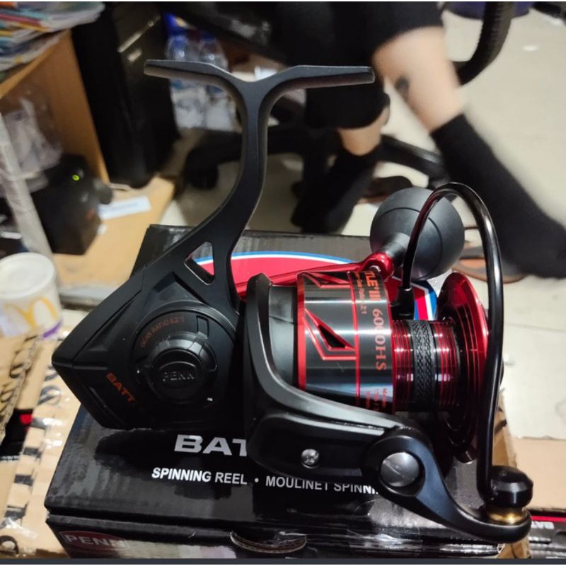 Reel Penn Battle Hs Battle III merah pilihan 4000 6000