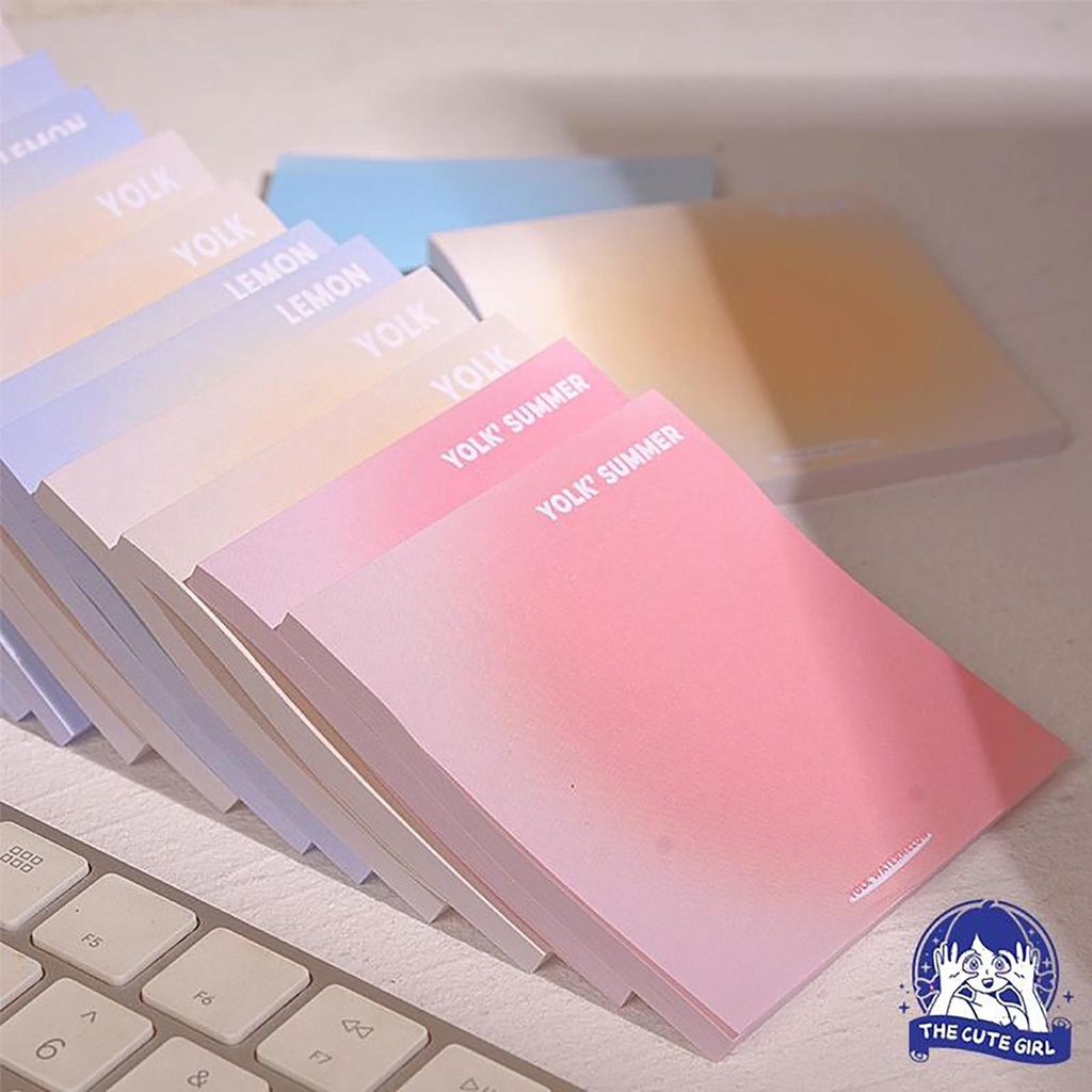 

Memo Note /Memo Sticky Sticker warna pastel - Stazionario