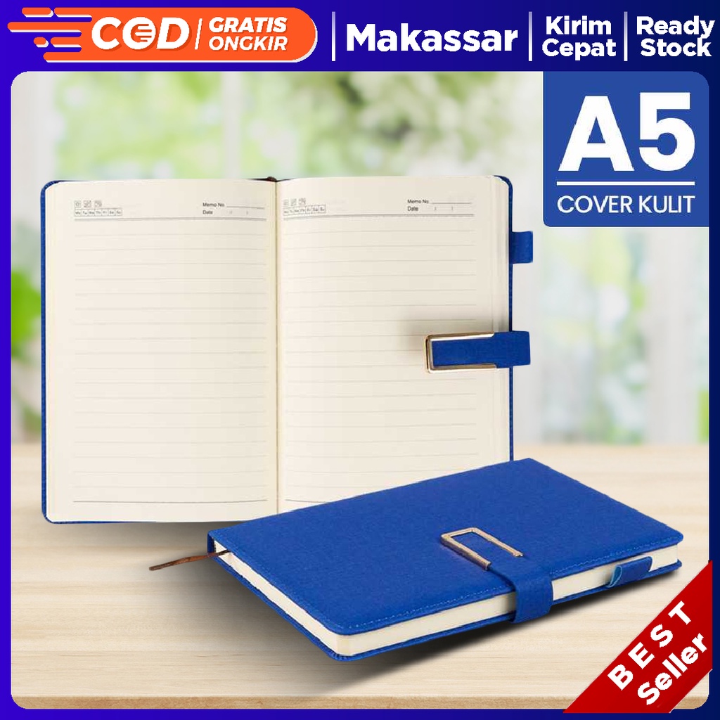 

Buku Catatan Kerja Cover Kulit Kertas A5