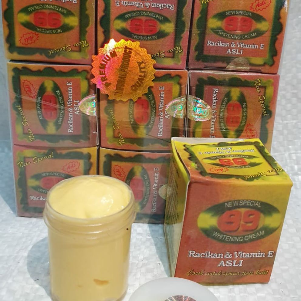 [12PCS] CREAM NATURAL 99 DUS SIANG/NATURAL 99 DUS/99