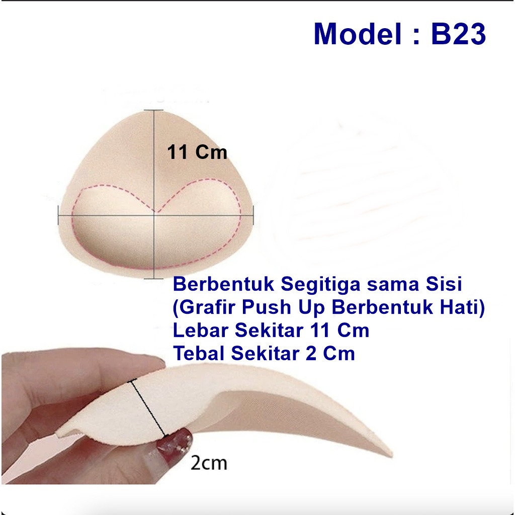 [LADIES UNDERWEAR] busa bra push up insert pad cover nipple spon penambah pengangkat payudara nipple