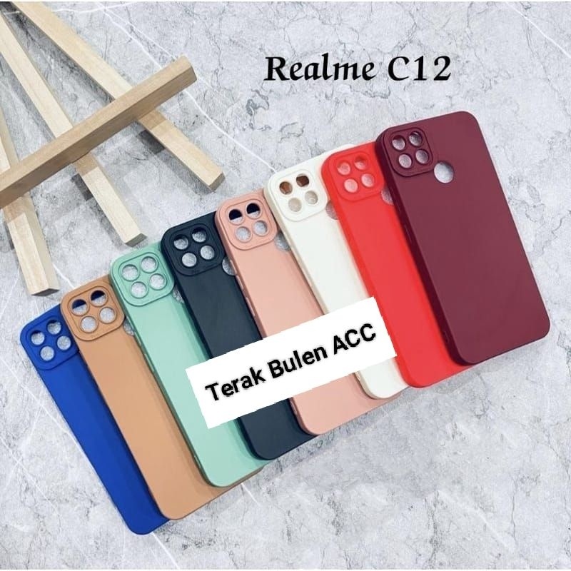 SOFTCASE PRO CAMERA REALME C12 / C25 CASE PELINDUNG CAMERA