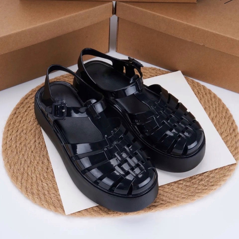 (Wajib turun size) Sandal MLSSA Possession Plato Hak Tinggi Heels Wedges BALANCE 23-2-B