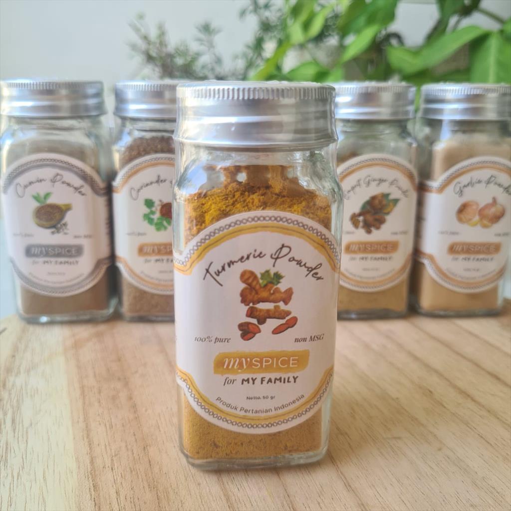 

MySPICE Kunyit Bubuk 50g ( Turmeric Powder )