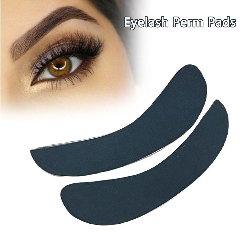 Nanas 4 Pcs Silikon Bantalan Mata Makeup Aksesoris Aplikator Tools Lembut Eyelash Perming Pad