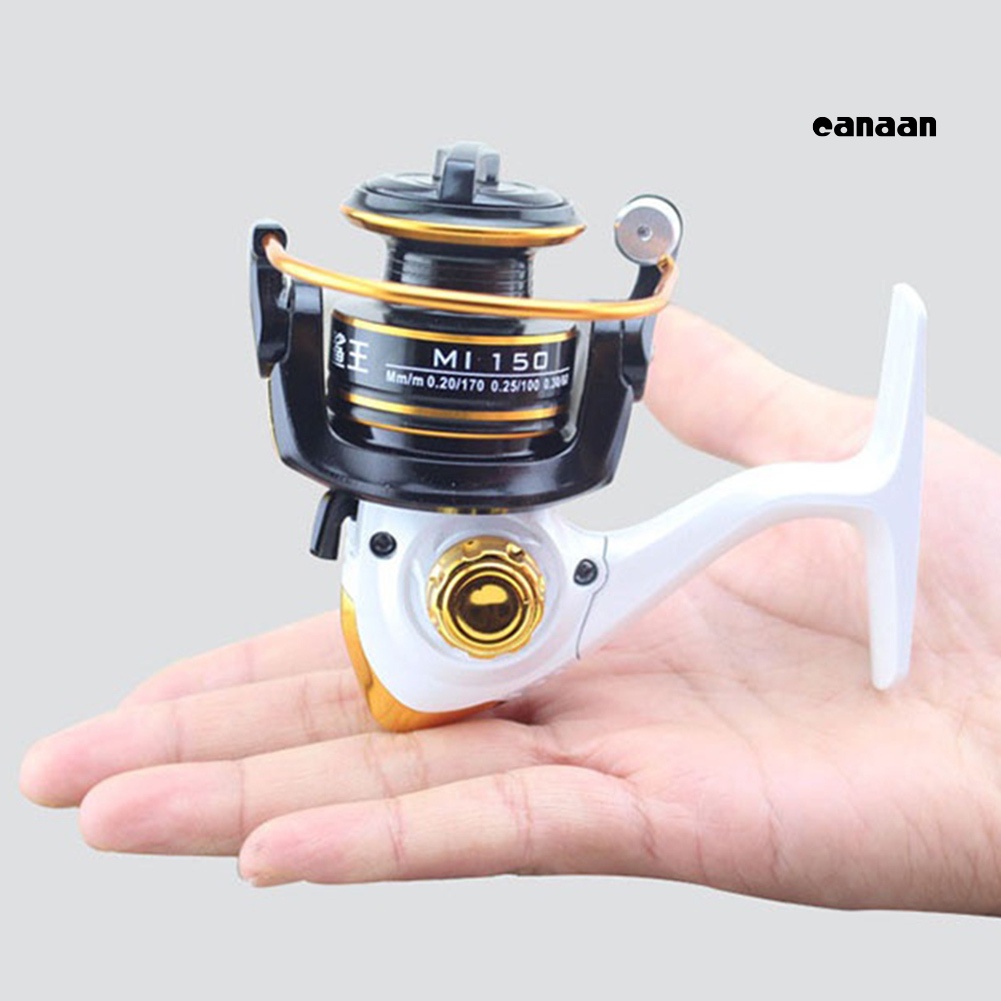 Cnn-mini Gear Ratio 4.8:1 10BB Lengan Lipat Spinning Reel Rock &amp; Lure Fishing Tackle
