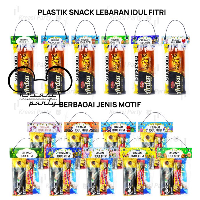 

Plastik SNACK LEBARAN / IDUL FITRI / Hampers mini lebaran