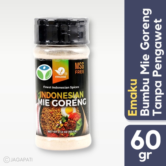 

[Ready-Stock]/ Emaku - Indonesian Mie Goreng - Bumbu Rasa Mie Goreng - 60 gr