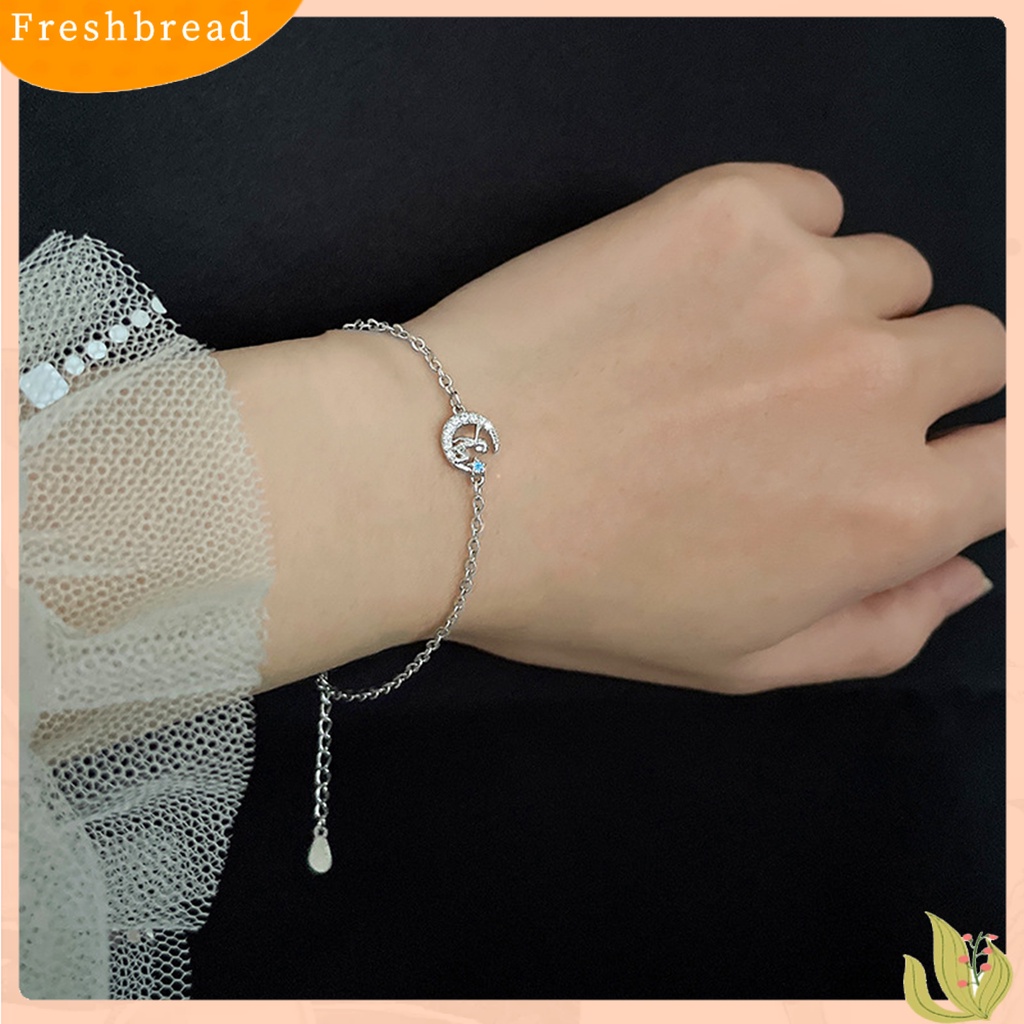 &lt; Freshbread &gt; Gelang Rantai Wanita Bergaya Sederhana Berdandan Elegan Wanita Adjustable Gelang Pangeran Kecil Untuk Pacaran