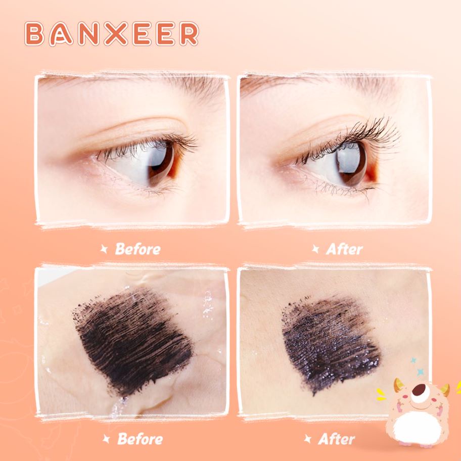 BANXEER Eye-Catching Monster Ultra-Fine Long Mascara BM03 [Emperor]