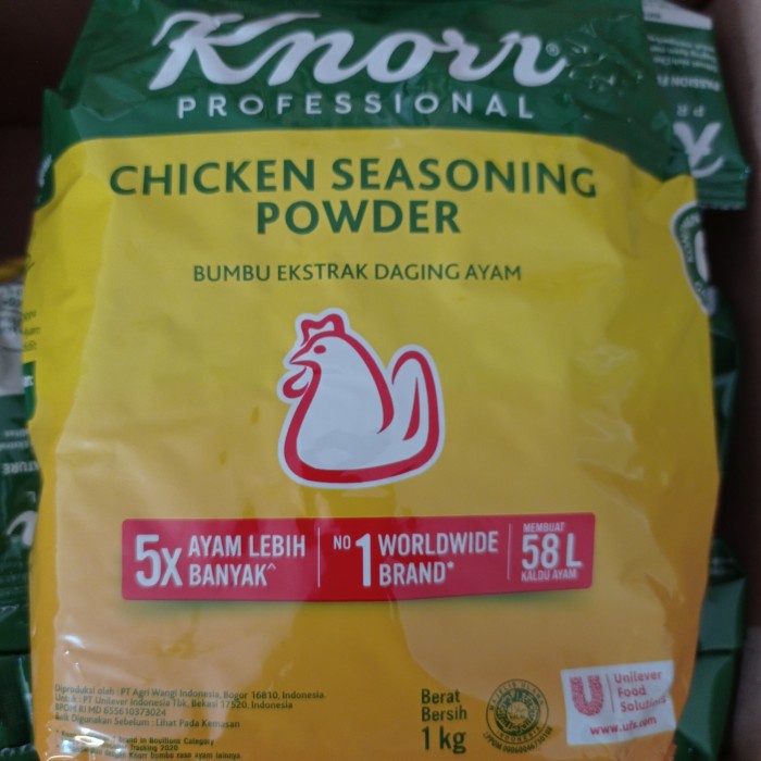 

[Ready-Stock]- Knorr Chicken Seasoning Powder 1 kg