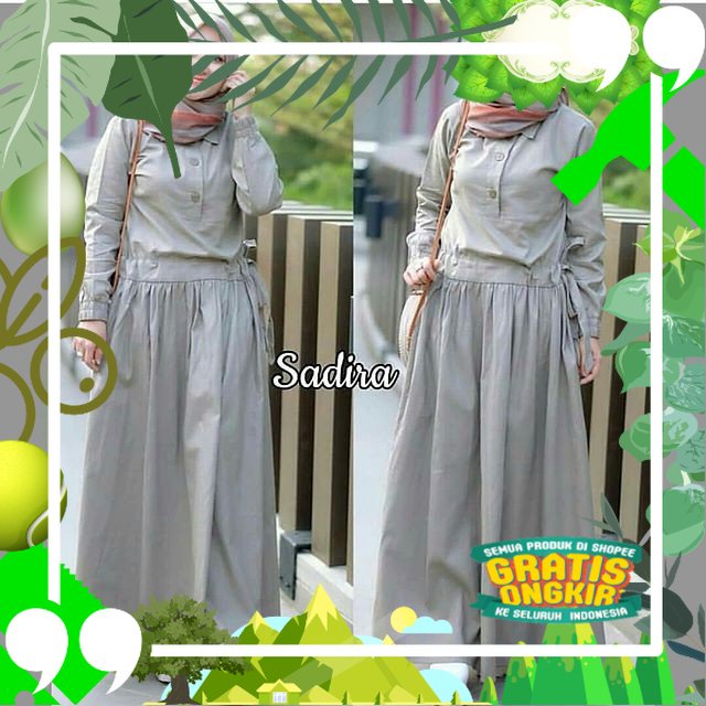 Gamis remaja polos model terbaru kekinian 2023/ Baju Gamis wanita murah / 2023 terbaru Super Kek Nm/