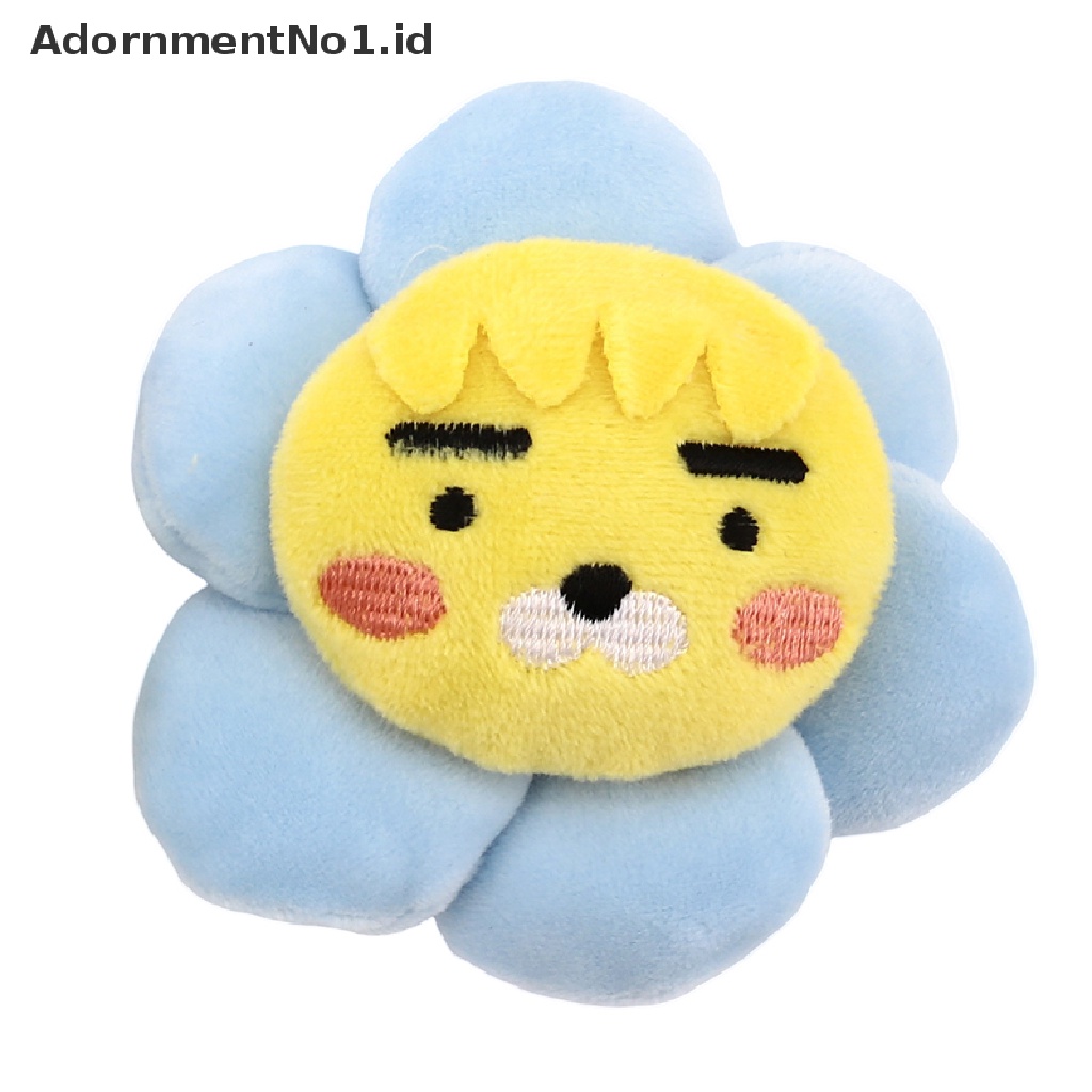 [AdornmentNo1] 1pc Bros Bunga Matahari Mewah Boneka Katun Lucu Kartun Tas Liontin Aksesoris [ID]