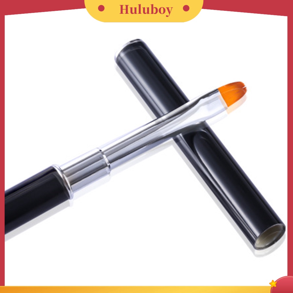 {In Stock} Sikat Pendorong Kuku Dual End Gambar Lukisan Lembut Kepala Brush Extension Bangunan Cepat Painting Builder Untuk Manicure