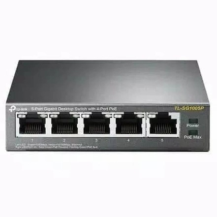 TL-SG1005P TP-LINK 5-Port Gigabit Desktop PoE Switch with 4-Port