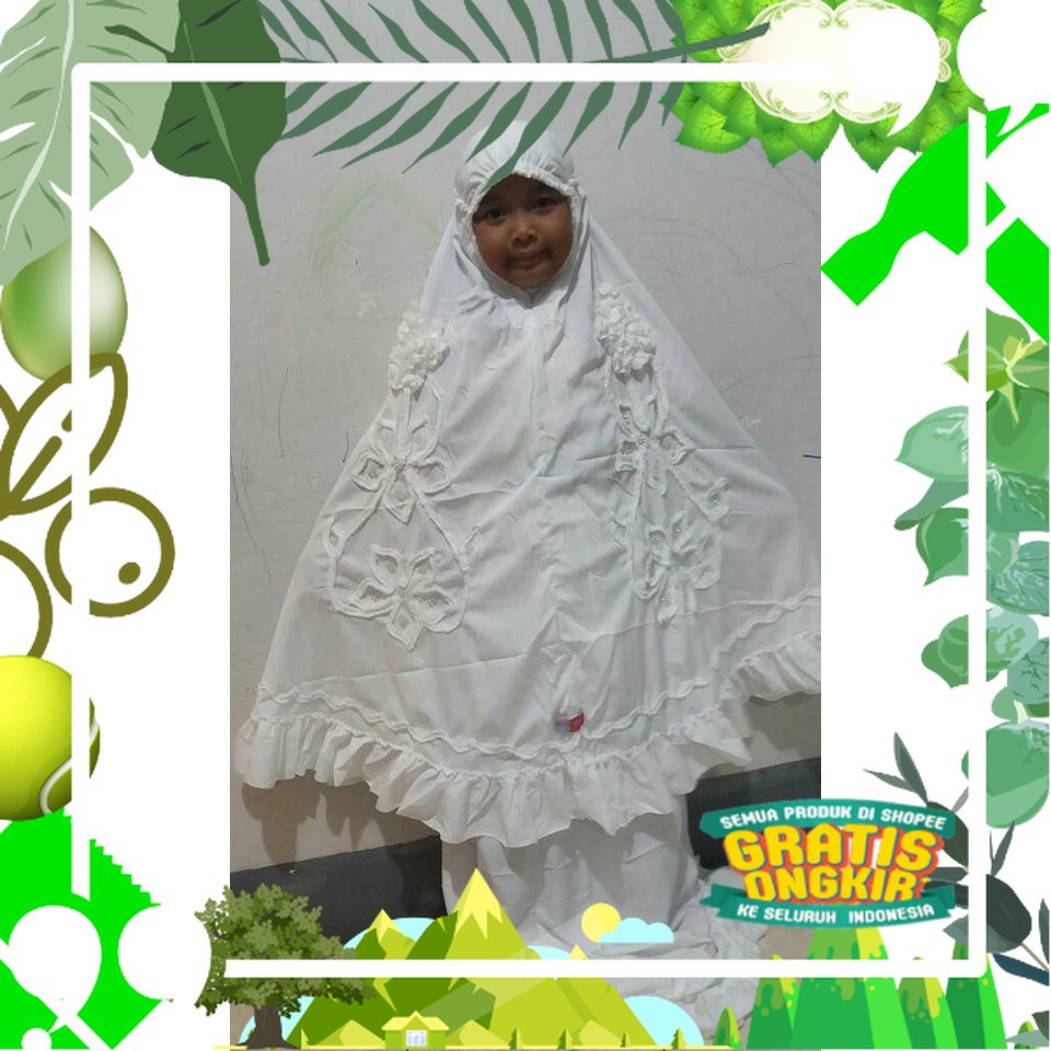 Mukena Ghaisani Kids /Mukena anak /mukena bagus /mukena adem /mukena mewah/ Trendy Modis