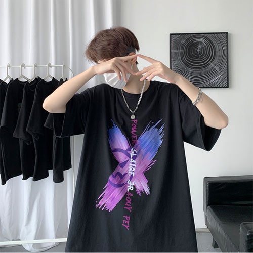 SUMMER 2023 GHOST FACE PRINTED SHORT SLEEVE T-SHIRT