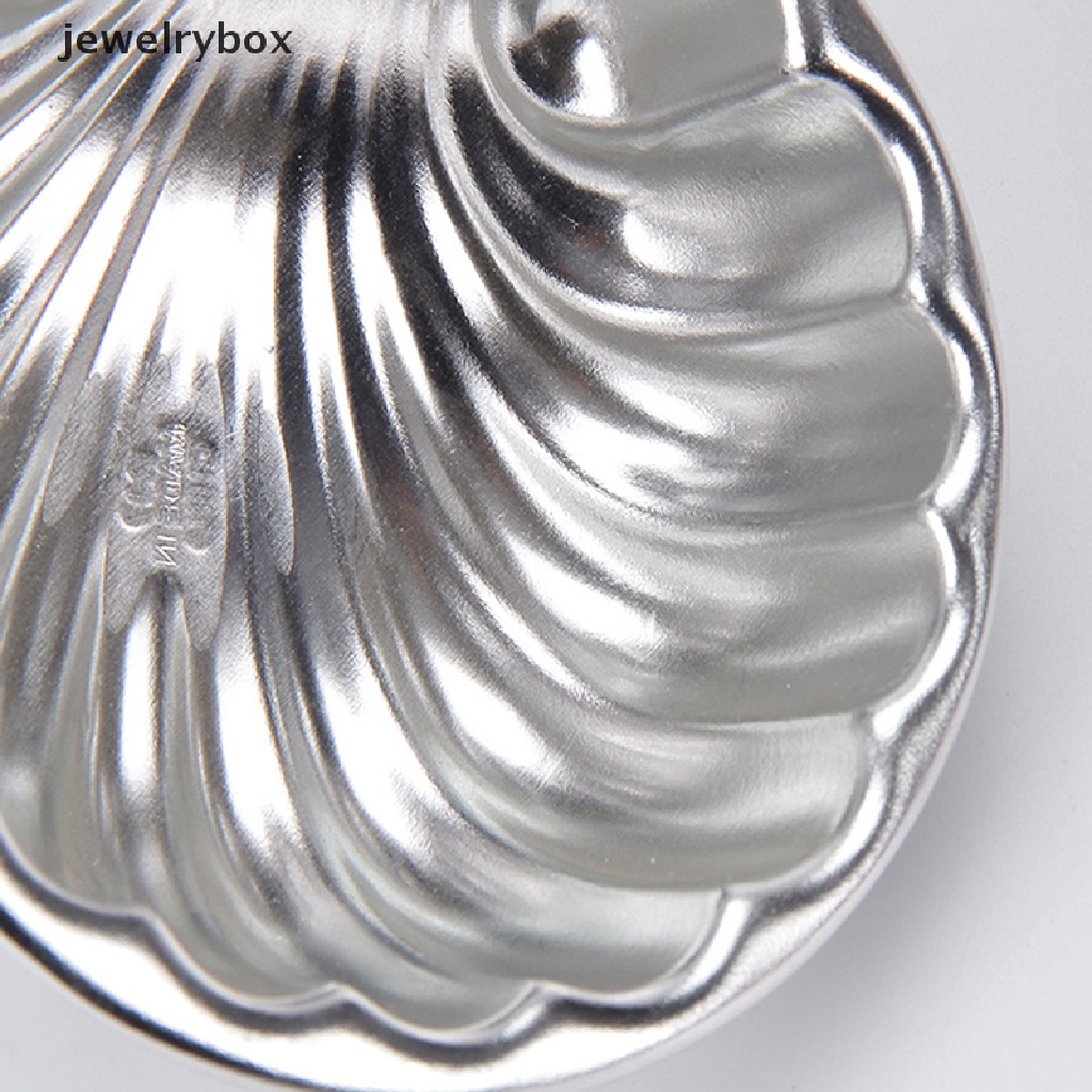 [jewelrybox] Cetakan Kue Baja Berbentuk Kerang Kue Cookie Biskuit Cetakan Bakeware Pan Mould Butik