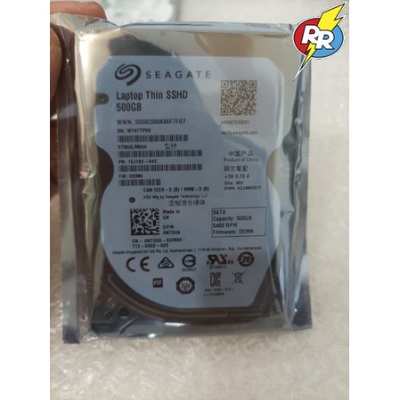 HDD Harddisk Hardisk Internal Laptop 500 GB Laptop Merk Seagate SSHD Slim Murah