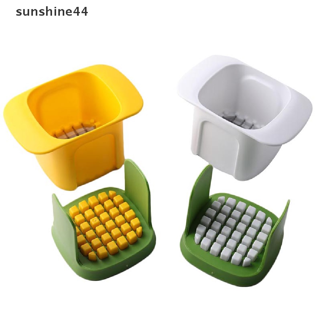 Sunshine Hand Pressure Vegetable Cutter 2in1 Pencacah Sayur Alat Penghancur Dapur ID