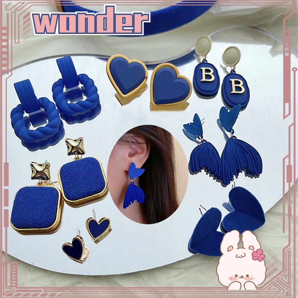 Wonder Earrings Wanita Anting Rantai Korea 2022anting Pejantan Menjuntai Geometris Baru