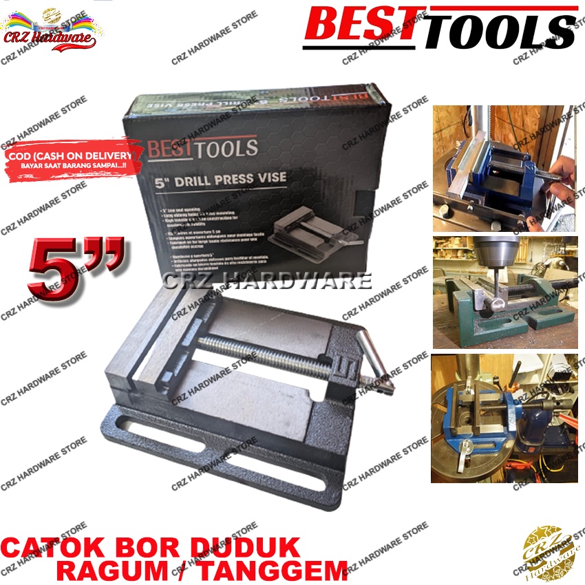 RAGUM CATOK 5 INCH TANGGEM BOR DUDUK KLEM BOR DUDUK 5INCH