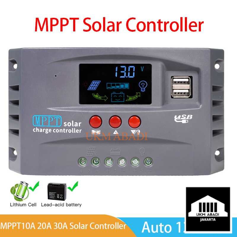 Solar Charge Controller MPPT 2 USB Automatic Identify 12V 24V HXC3