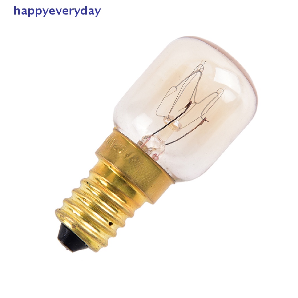 [happy] 1pc E14 15W/25W Warm White Oven Cooker Bulb Lampu Tahan Panas Cahaya 220-230V [ID]