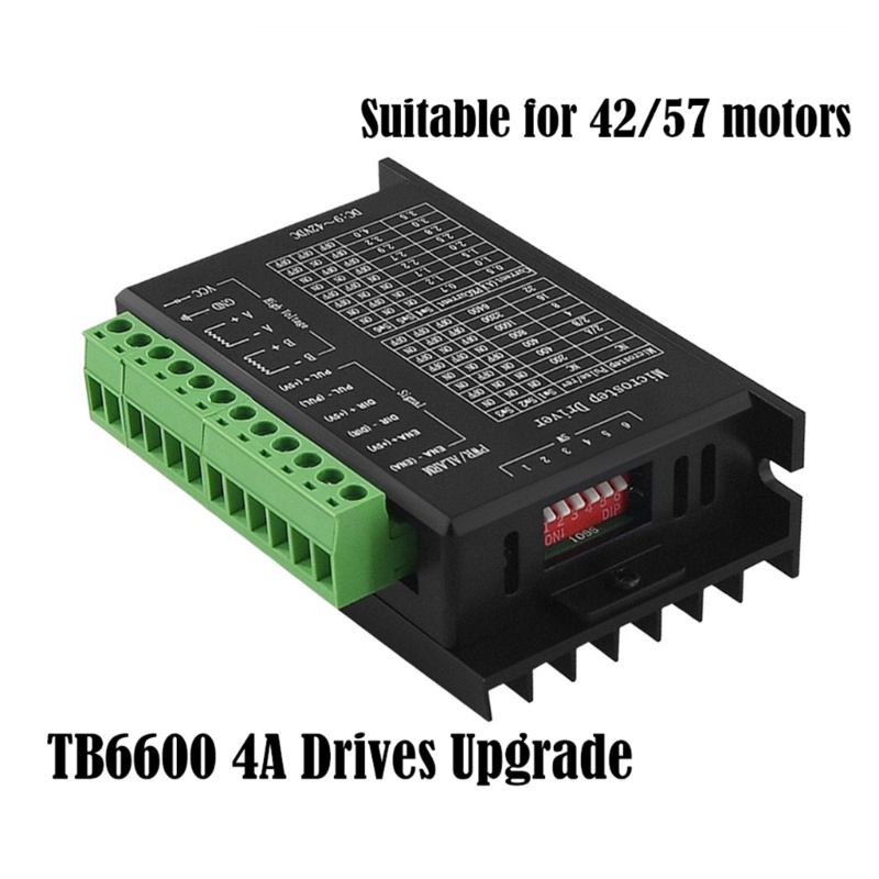 Zzz TB6600 Digital Motor Driver 4A Untuk 42 57 Stepper Motor CNC Mesin Ukir NEMA17 23 Controller Bukan TB6600