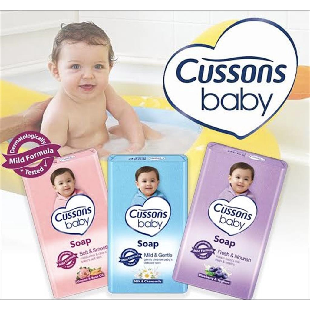 Cussons Baby Soap Bar 75g Cusson sabun batang bayi