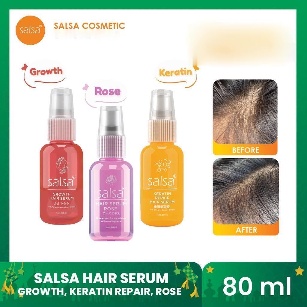 SALSA Hair Serum - Spray Perawatan Rambut Keratin &amp; Growth Treatment