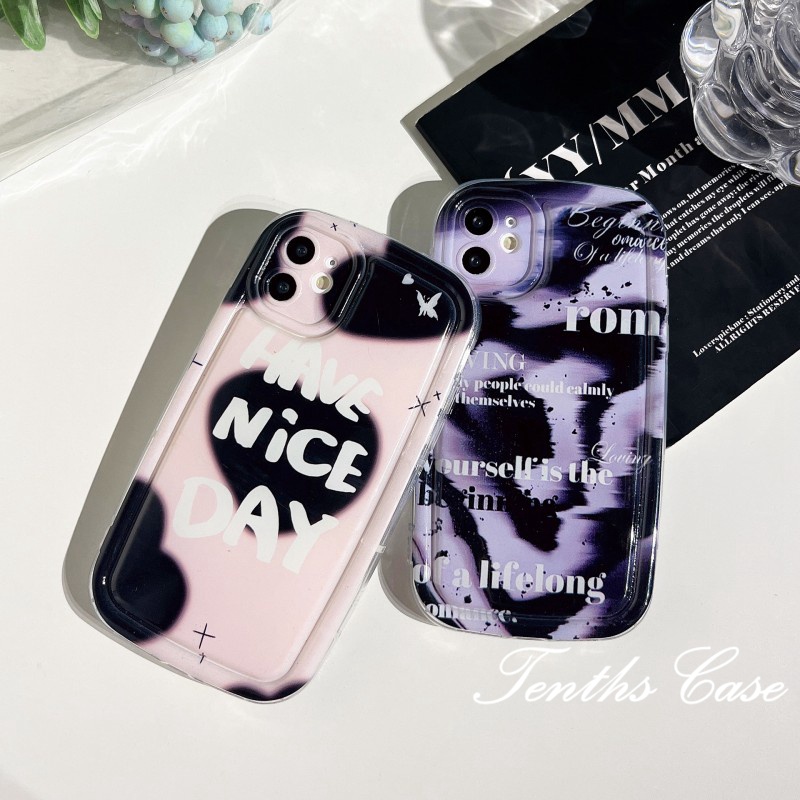 Samsung A14 A54 A34 A04 A04s A13 A23 A53 A03 A03s A02s A52 A72 A32 A22 A12 A71 A51 A50 A50s A30s A11Black Purple Stripe Phone Case Sarung Sabun