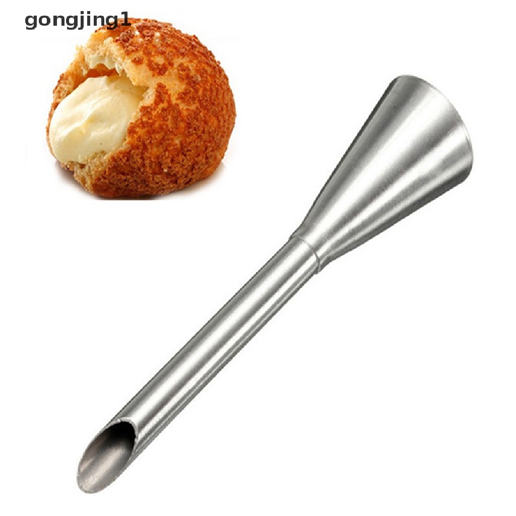 Ggg 2pcs/set Icing Piping Nozzle Tips Dessert Cream Butter Cupcake Filler Alat ID