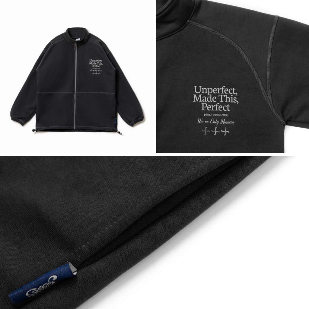 JAVA JONES Flecee Jacket Zip Up Prince |Fleece Pants |One Set | Jaket Sporty Pria Wanita