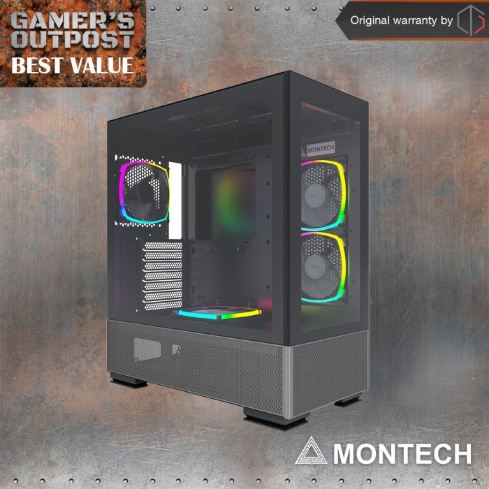 MONTECH SKY TWO Mid Tower ATX Case