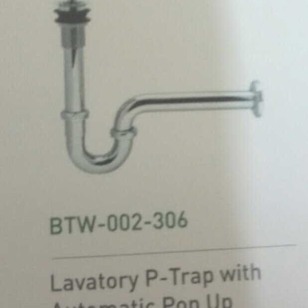 sifon wastafel wasser pencet