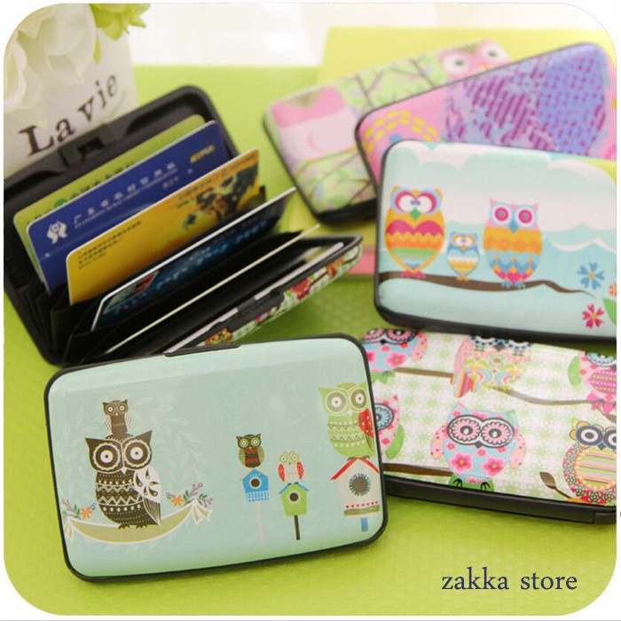 

Tempat Kartu Card Holder Isi 14 cards Fashion Unik OWL -S1021 - NO.3