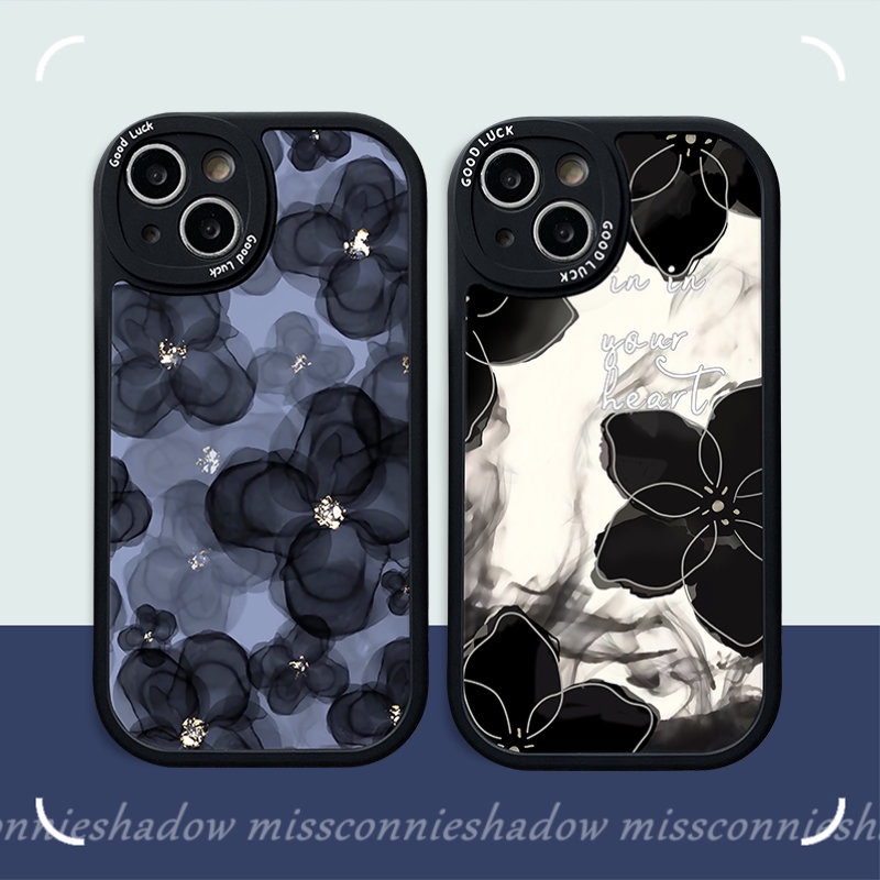 Casing Motif Bunga Vintage Untuk Redmi A1 10 12C 9 10A 10C 9T 9A 9C NFC K40s Note 11 10 8 9s 9 10s 11s Pro 11Pro+Mi 11T 12 11 Lite Poco M3 F4 X3 NFC Pro Bunga Retro Mewah Sarung Tpu Lembut