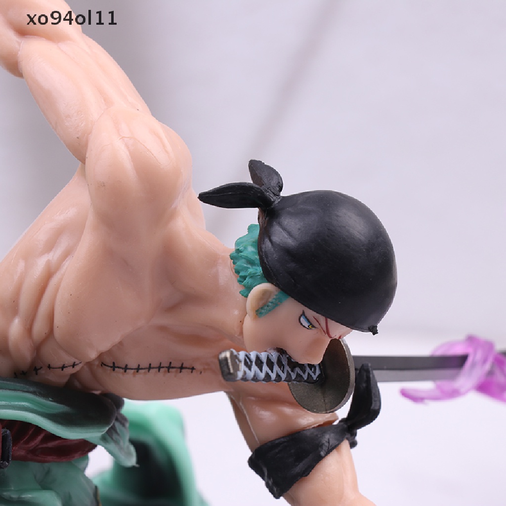 Xo 16cm Anime Figure Roronoa Zoro Action PVC Anime Model Patung Dekorasi Mainan OL