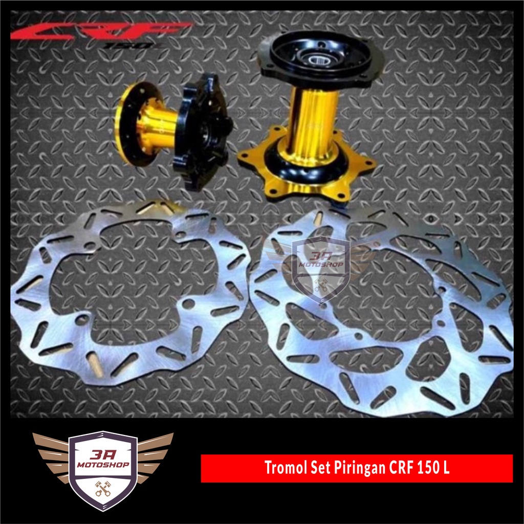 Set tromol depan dan belakang CRF 150