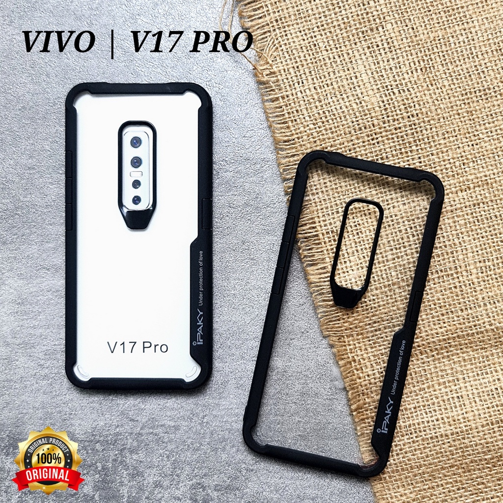 S/P- VIVO S1 Z1 PRO V9 V15 PRO V17 PRO V19 (INDO) V19 (GLOBAL) V20 V21 (4G &amp; 5G) - IPAKY Soft Case Bumper Transparent Clear