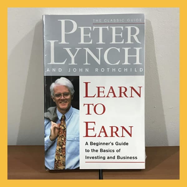 Buku cetak Import Learn to Earn by Peter Lynch