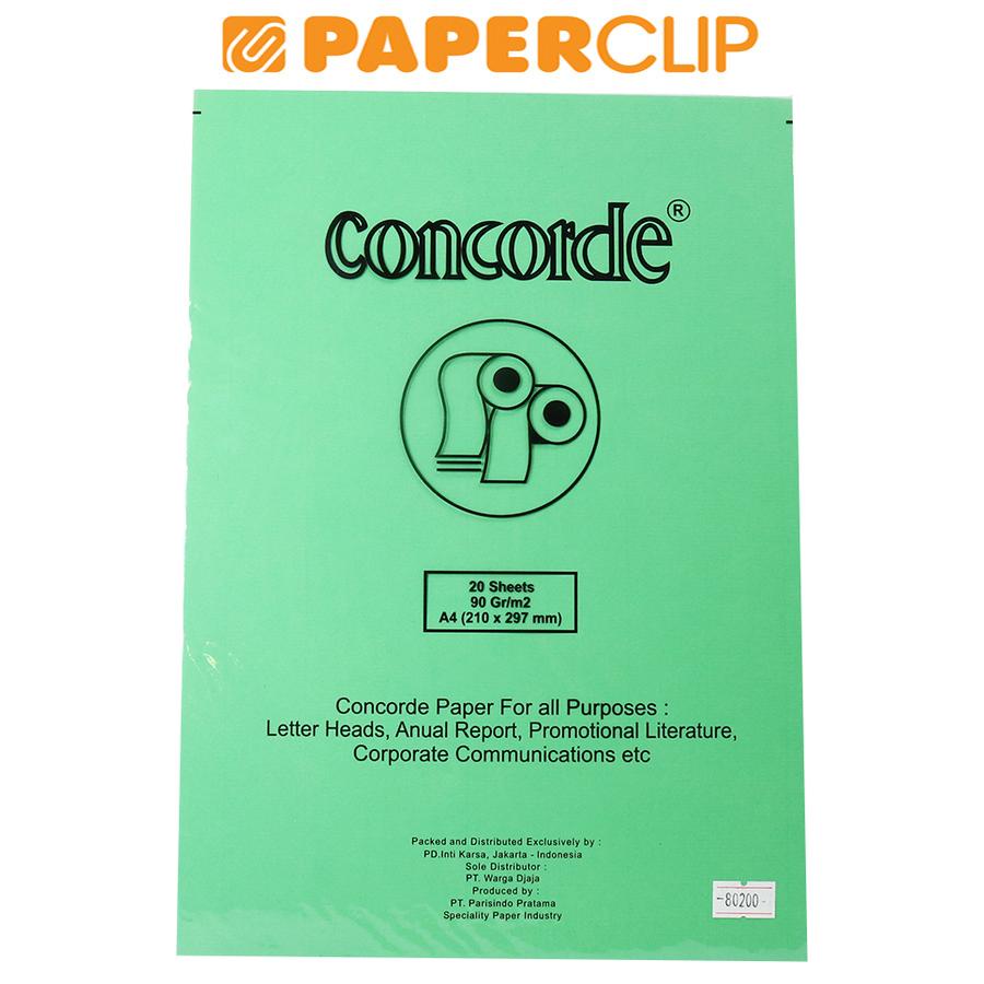 

KERTAS CONCORDE 80200 90G A4 ISI 20