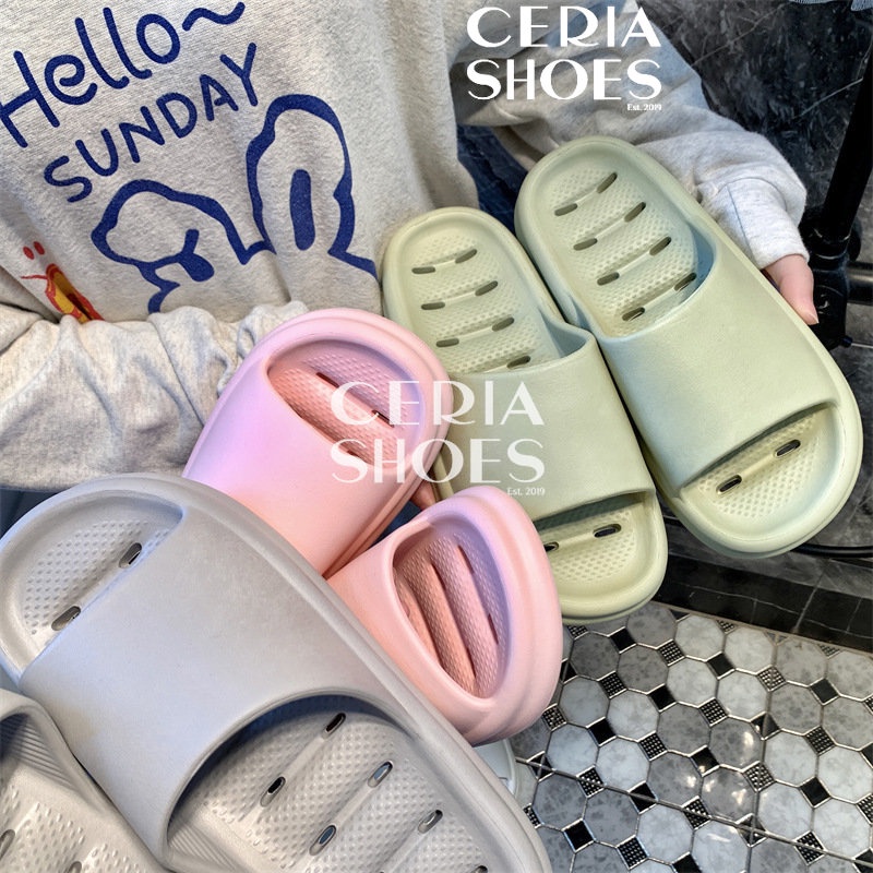 Sandal Slop Super Soft Unisex Import Korean Bahan Empuk Ringan Sol Anti Slip 239