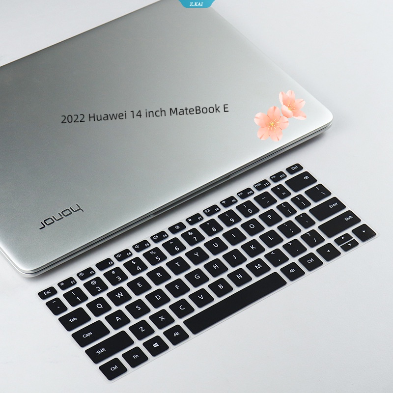 Sarung Keyboard Laptop Untuk Model No. 2022 Huawei 14inch MateBook E Silikon Waterproof Pelindung Kulit Penutup Debu Laptop [ZK]