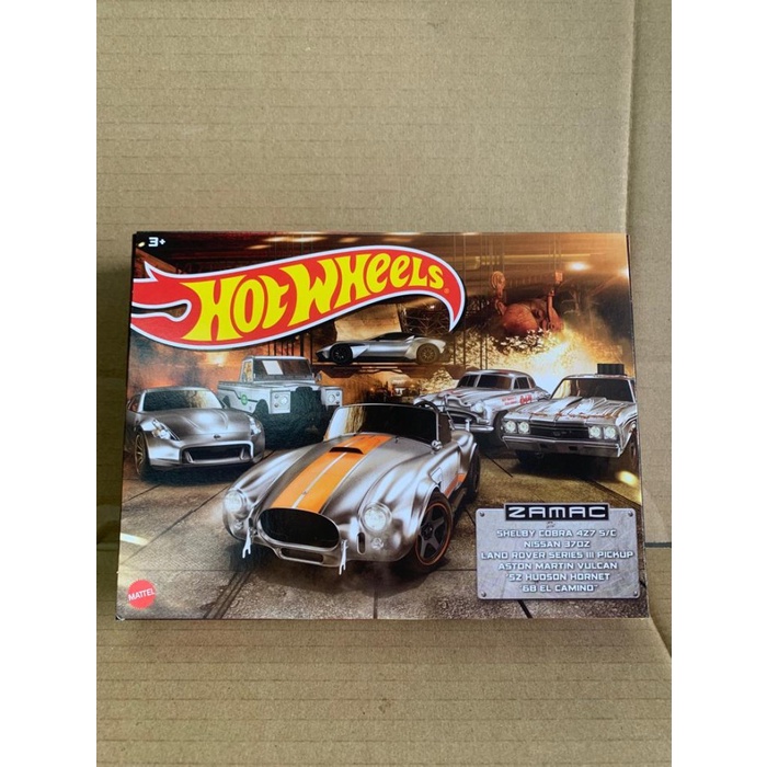 Hotwheels 6 Pack Zamac with Hudson Hornet and Land Rover Series III