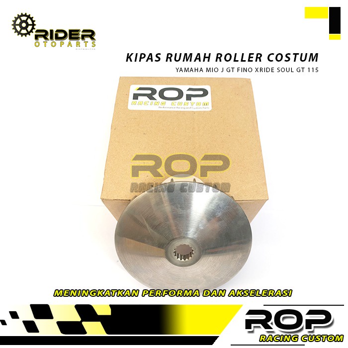 Upgrade CVT Racing Kipas  Pully Mio J Xride Soul GT Fino Fi Bubut Derajat